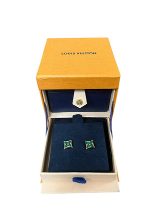 Louis Vuitton BB Star Blossom Earrings NIB