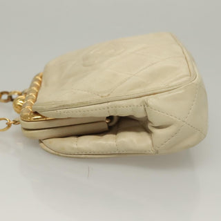 Chanel Vintage Diamond CC Tassel Waist Bag Quilted Lambskin