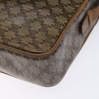 Celine Macadam Shoulder Bag PVC Leather