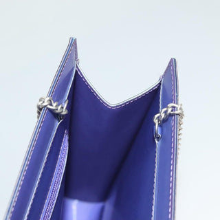 Chanel Vintage Holographic Chain Tote Vinyl