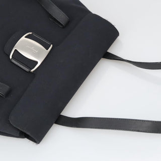 Salvatore Ferragamo Vala Shoulder Bag Canvas