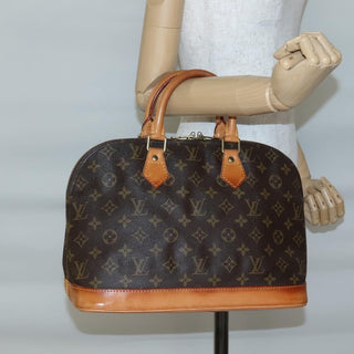 Louis Vuitton Alma Handbag Monogram Canvas