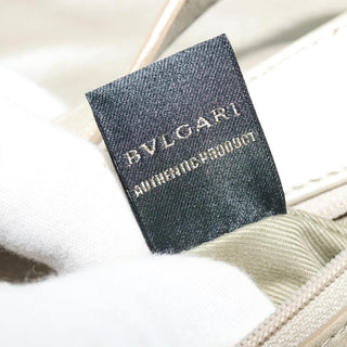 Bvlgari Chandra Flap Shoulder Bag Leather