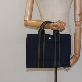Hermes Fourre Tout Tote Canvas