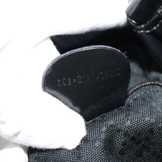 Gucci Vintage Bamboo Shoulder Bag Nylon