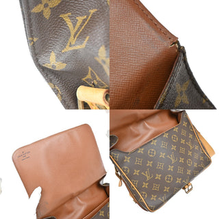 Louis Vuitton Cartouchiere Handbag Monogram Canvas