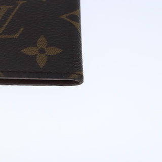 Louis Vuitton Porte Cartes Pression Card Case Monogram Canvas