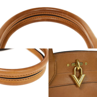 Louis Vuitton City Steamer Handbag Leather