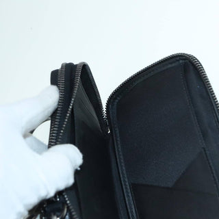 Louis Vuitton Double Phone Pouch Reverse Monogram Eclipse Canvas