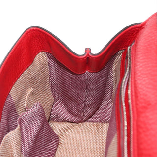 Gucci Bamboo Daily Top Handle Bag Leather