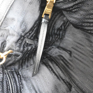 Prada Convertibe Zip tote Tessuto