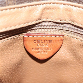 Celine Triomphe vintage handbag Macadam canvas