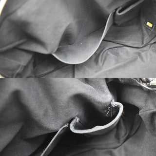 Chanel CC Logo Quilted Stitch Hand Tote Bag Leather