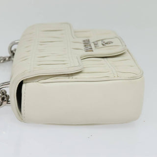 Prada Chain Flap Shoulder Bag Nappa Gaufre