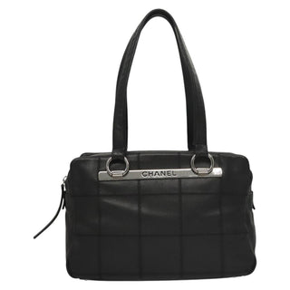 Chanel Chocolate Bar Shoulder Bag Calfskin