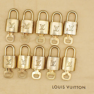 Louis Vuitton Cadenas Bag Charm Gold-plated