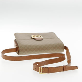 Celine Horse Carriage Shoulder bag Macadam Canvas and leather