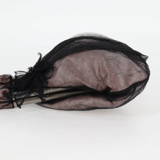 Chanel Drawstring Bucket Bag Chevron Patchwork Canvas