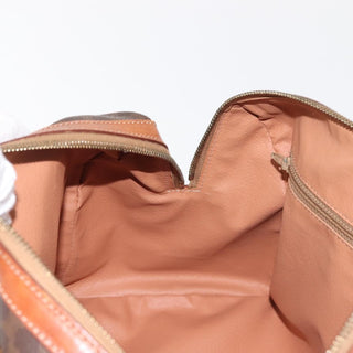 Celine Vintage Boston Bag Macadam Coated Canvas