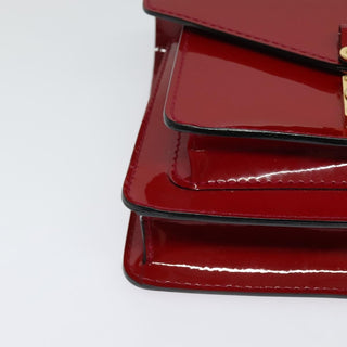 Louis Vuitton Monceau Handbag Vernis