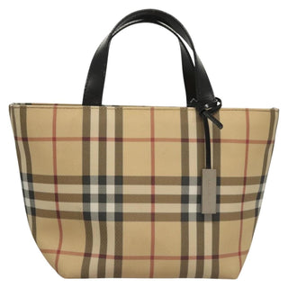 Burberry Nova Check Tote canvas check pattern