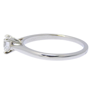 Cartier Solitaire 1895 Ring Platinum with RBC Diamond F/VS1