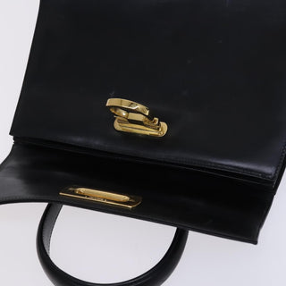 Salvatore Ferragamo Gancini Convertible Top Handle Bag Leather