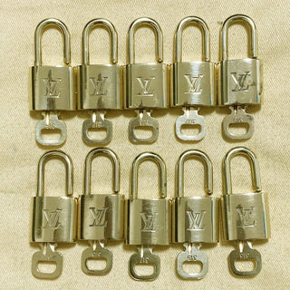 Louis Vuitton Cadenas Bag Charm Gold-plated