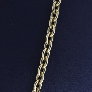 Chanel Vintage Quilted CC Pendant Necklace Metal