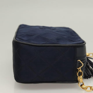 Chanel Vintage Timeless Camera Tassel Bag Silk