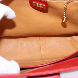 Gucci Vintage Bamboo Shoulder Bag Leather