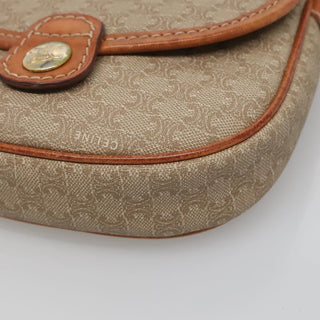 Celine Macadam Shoulder Bag PVC Leather