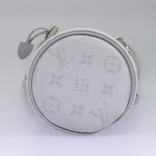 Louis Vuitton Chalk Nano Bag Limited Edition Logo Story Monogram Canvas