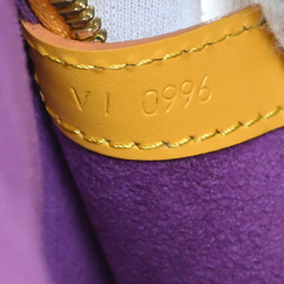 Louis Vuitton Lussac Handbag Epi Leather