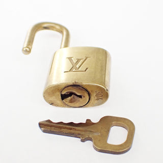 Louis Vuitton Cadenas Bag Charm Gold-plated