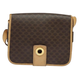 Celine Macadam Shoulder Bag PVC Leather