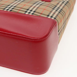 Burberry Nova Check Tote canvas check pattern