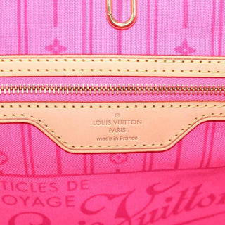 Louis Vuitton Neverfull Tote Limited Edition Monogram Roses