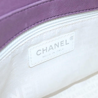 Chanel Crescent Chain Shoulder Bag Quilted Lambskin