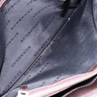 Burberry Nova Check Tote Canvas and Leather