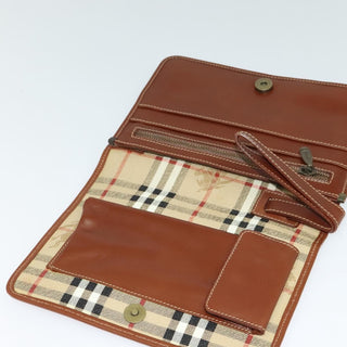 Burberry Nova check Pochette Canvas
