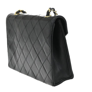 Chanel Vintage CC Mini chain Shoulder Bag Leather