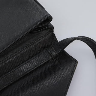 Celine Vintage Circle Logo Crossbody Bag Leather