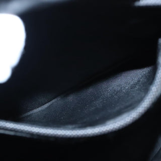 Prada Grommet Lock Flap Chain Shoulder Bag Leather