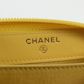 Chanel Compact Boy Wallet Caviar