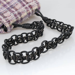 Chanel Camellia chain bag Canvas