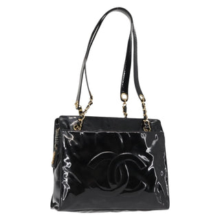 Chanel Vintage Timeless Zip Tote Patent Leather