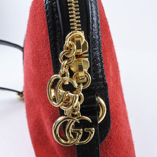 Gucci Ophidia Dome Shoulder Bag Suede