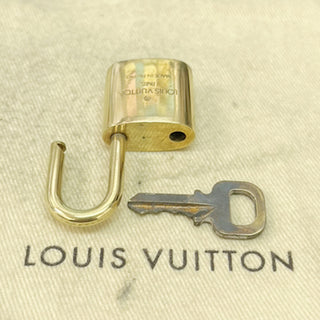 Louis Vuitton Cadenas Bag Charm Gold-plated