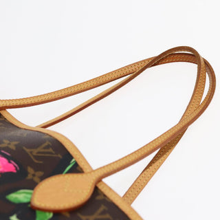 Louis Vuitton Neverfull Tote Limited Edition Monogram Roses